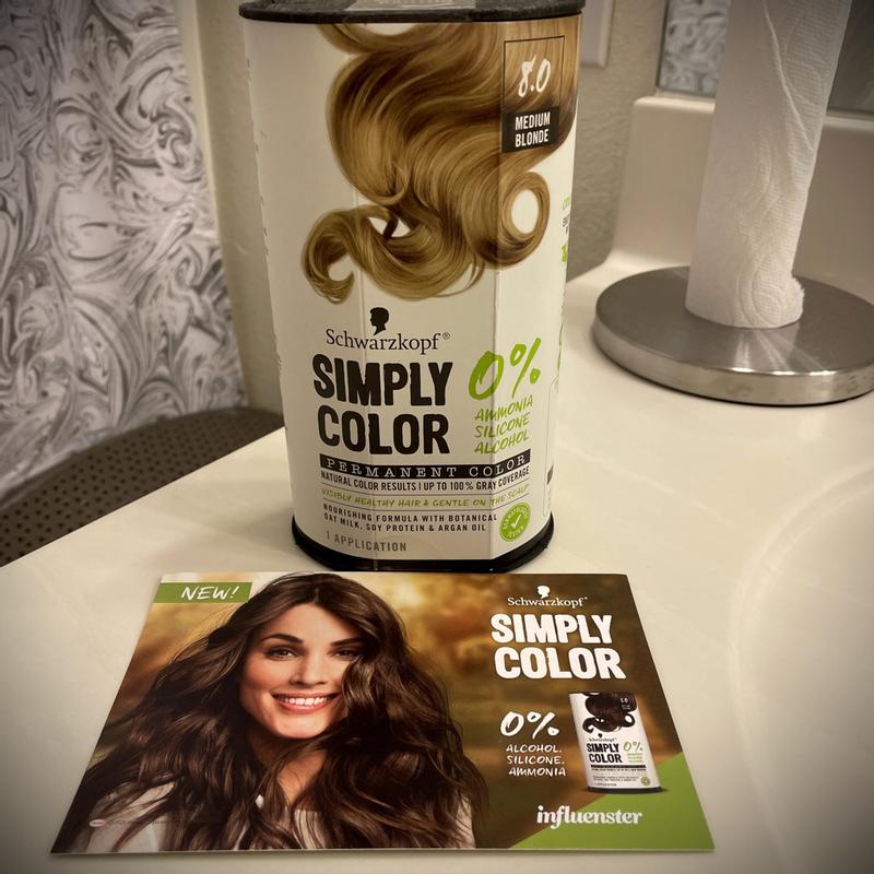 Schwarzkopf Simply Color Permanent Hair Color, 6.68 Hazelnut Brown  Ingredients and Reviews