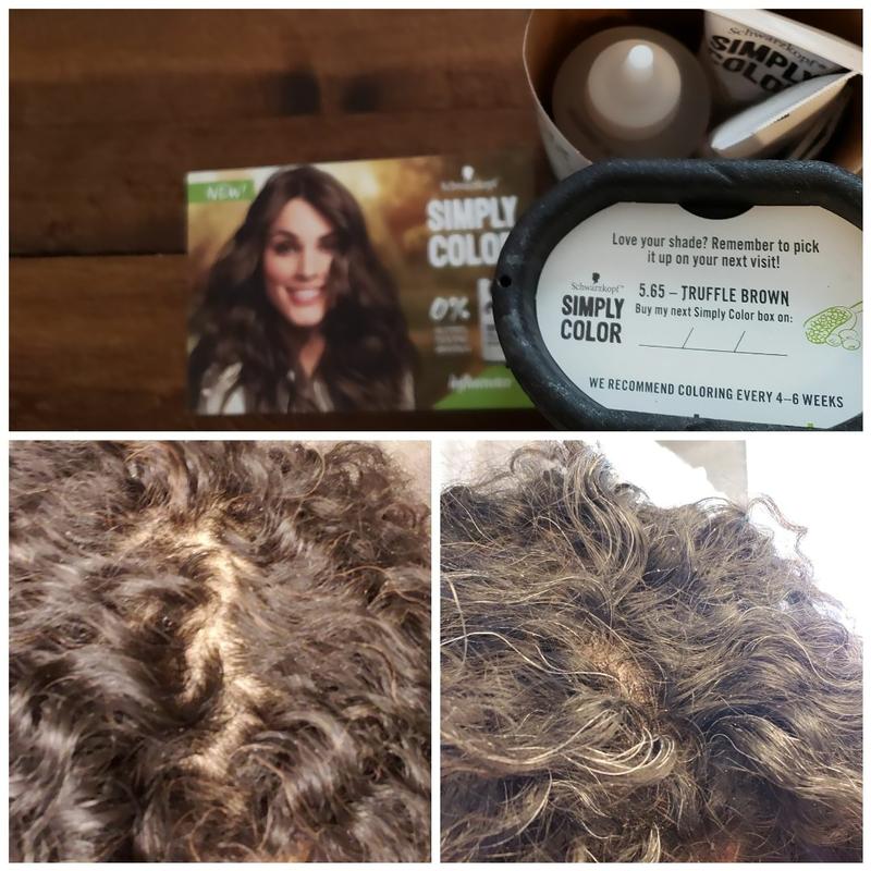  Schwarzkopf Simply Color Permanent Hair Color, 5.65 Truffle  Brown : Everything Else