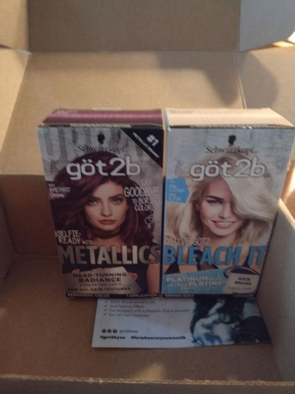 25 offers box lot WHAT A DEAL! Schwarzkopf Got2b Head Turner hair dye hair color