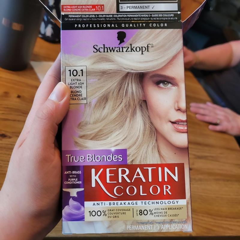 Schwarzkopf® Keratin Color in  Extra Light Ash Blonde | Bed Bath &  Beyond