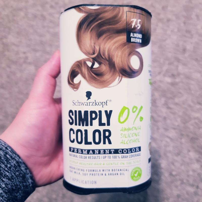  Schwarzkopf Simply Color Permanent Hair Color, 5.65 Truffle  Brown : Everything Else