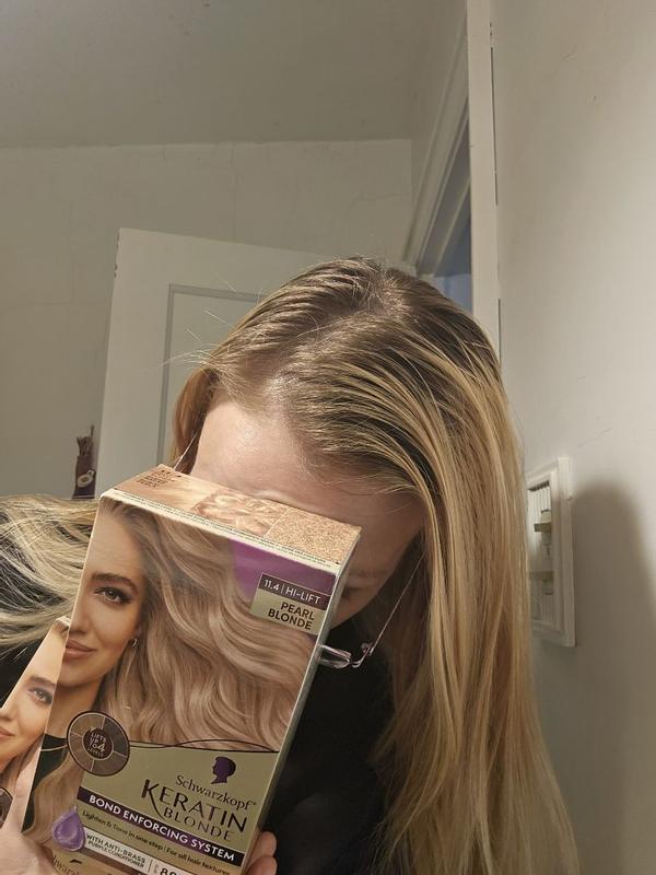 Schwarzkopf Keratin Blonde, Pearl Blonde Hi-Lift Permanent