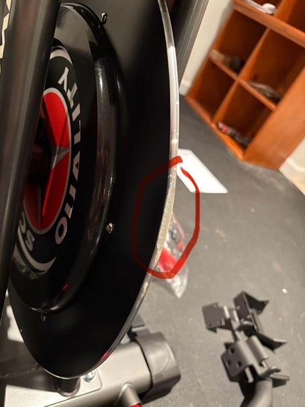 Photo submitted with review of product