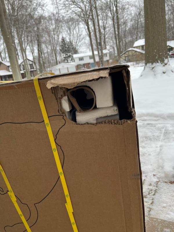 Photo submitted with review of product