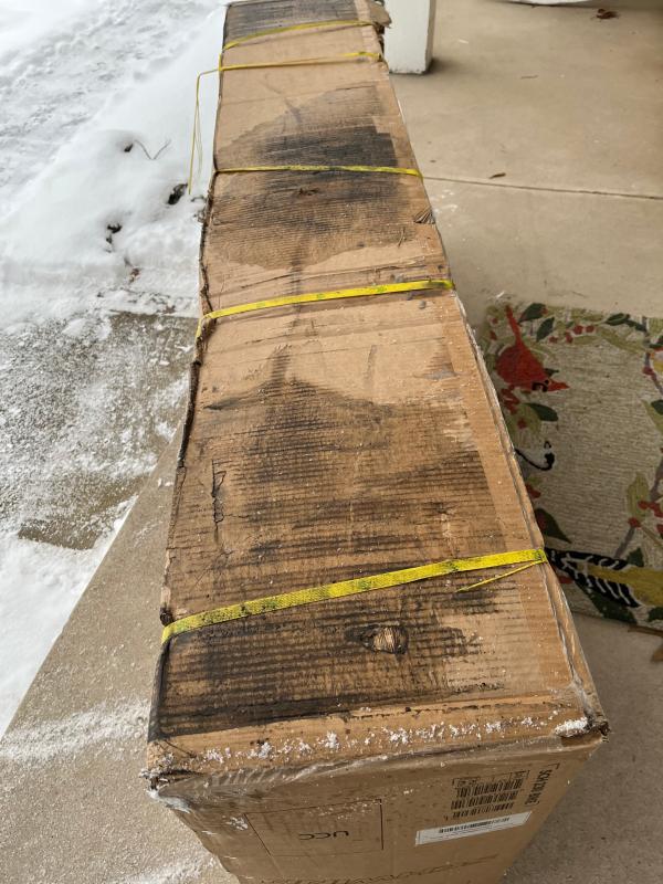 Photo submitted with review of product