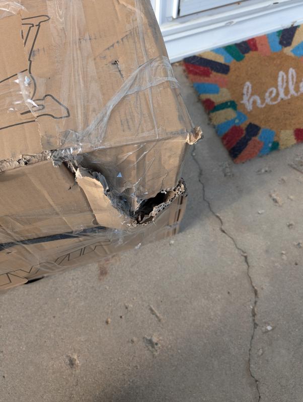 Photo submitted with review of product