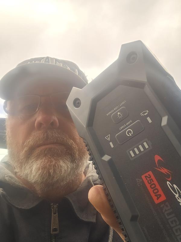 My new 2500a rugged just starter