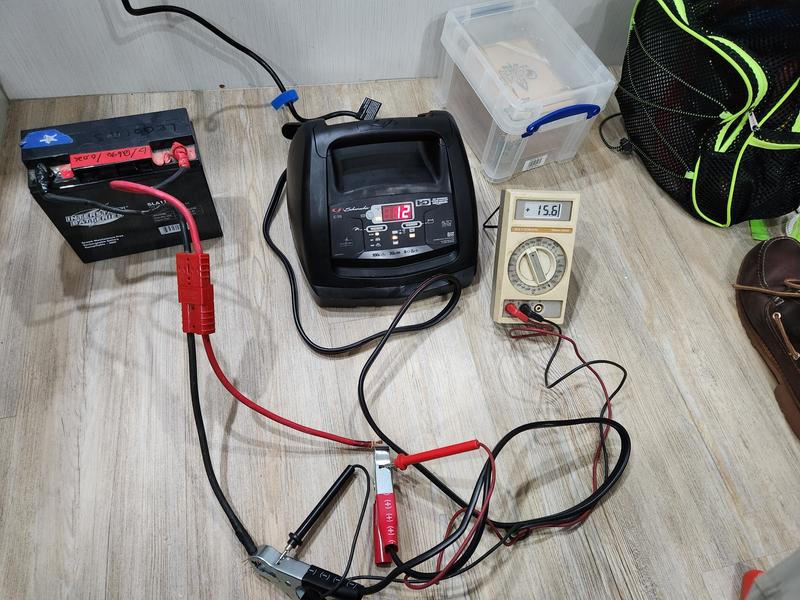 Too much voltage for AGM 12 battery.