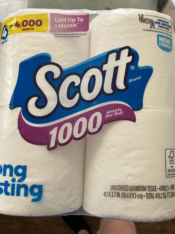 SCOTT 15-Pack 1-ply Toilet Paper at Lowes.com