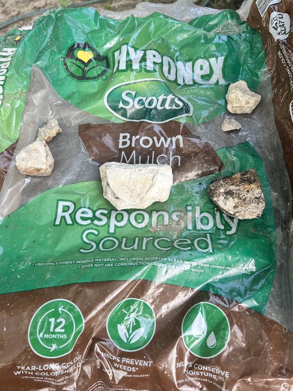 Rocks in bag