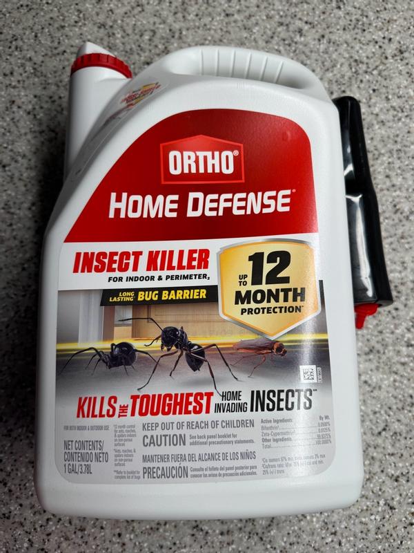 thumbnail image 2 of Ortho Home Defense Insect Killer With Comfort Wand - 12 Month Indoor & Perimeter Bug Spray For Ants, Roaches & Spiders, 1.1 Gal 2 of 6
