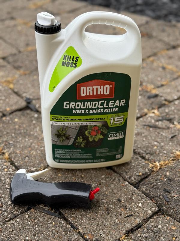 Ortho GroundClear Year Long Weed Killer - Kills & Prevents Weeds For Up To 1 Year, 1 Gallon