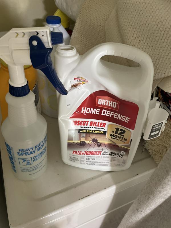 Had to transfer it to this sprayer as you can see the side was caved in by the suction, but wasn’t coming out the wand