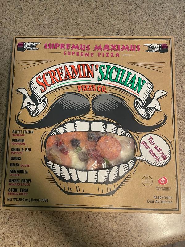 Screamin Sicilian Pizza Supremus Maximus Supreme 25 oz | Meijer