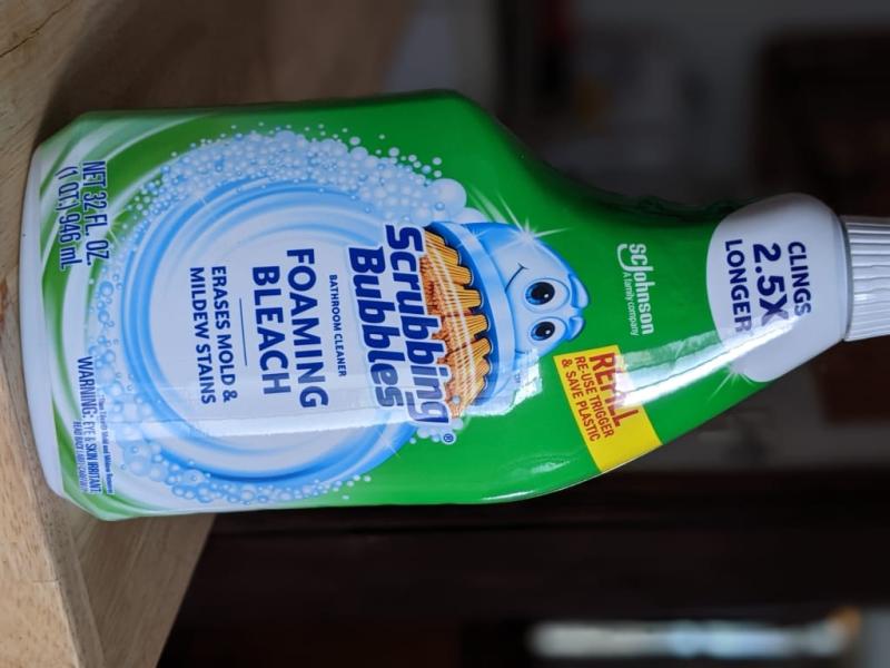 Scrubbing Bubbles Bathroom Cleaner, Foaming Bleach