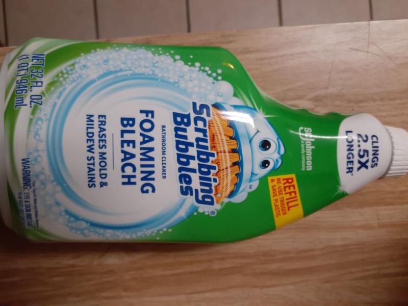 Scrubbing Bubbles Bathroom Cleaner, Foaming Bleach