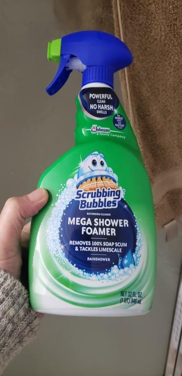 Scrubbing Bubbles Mega Shower Foamer 32-fl oz Rainshower Shower and Bathtub  Cleaner in the Shower & Bathtub Cleaners department at
