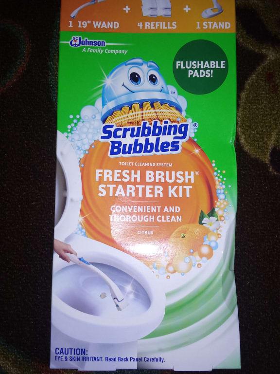 Scrubbing Bubbles Fresh Brush Starter Kit, Citrus