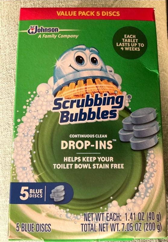 Scrubbing Bubbles Drop-Ins Toilet Cleaner 5-Count Only $3.80 Shipped On