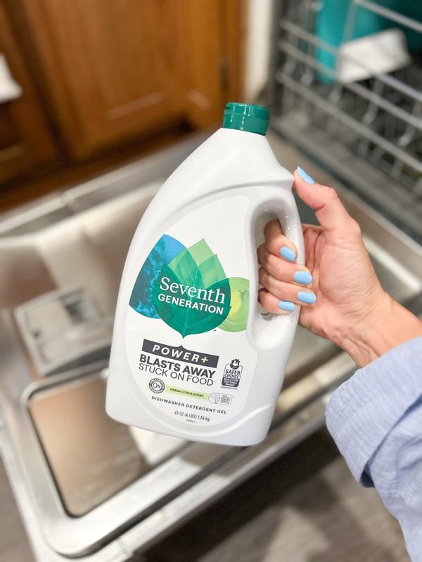 Power+™ Dishwasher Detergent Gel - Fresh Citrus | Seventh Generation