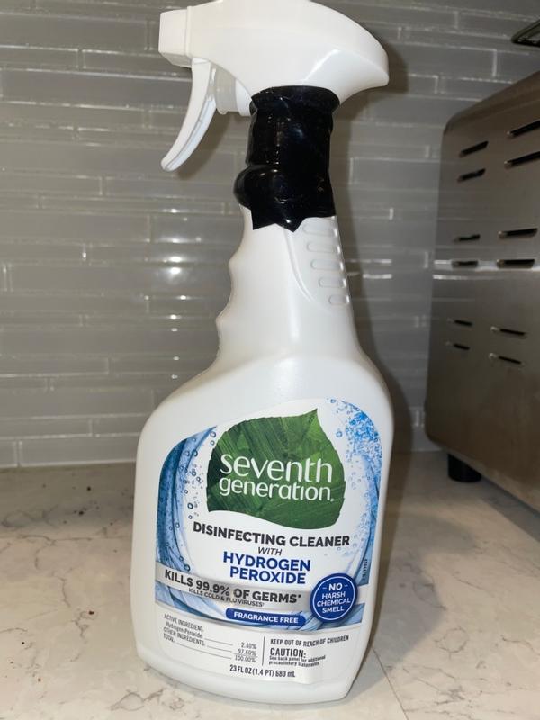 Disinfecting Hydrogen Peroxide Cleaner - Fragrance Free | Seventh
