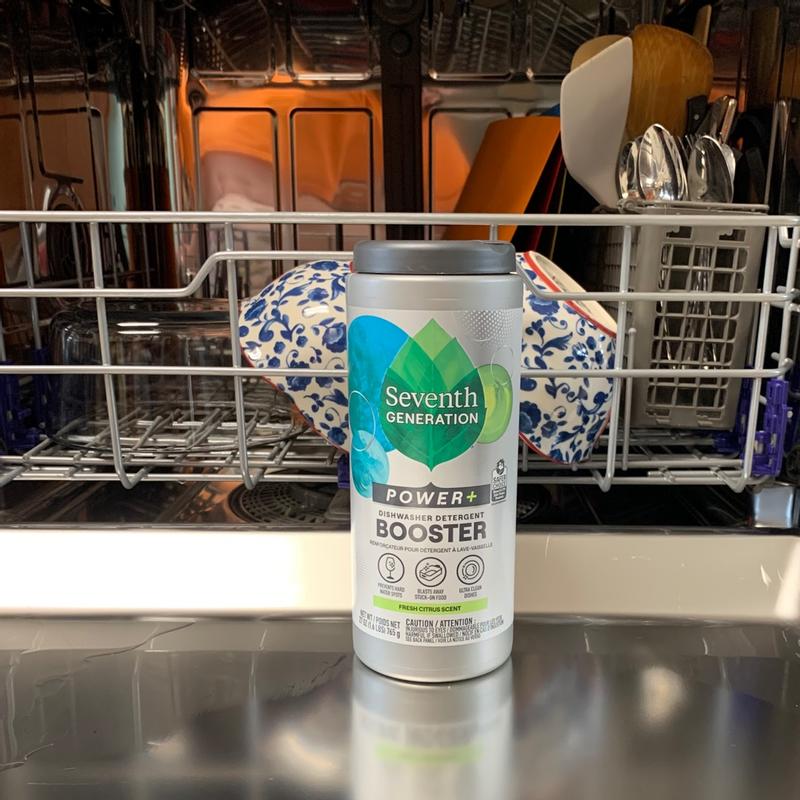 Power+™ Dishwasher Detergent Booster - Fresh Citrus | Seventh