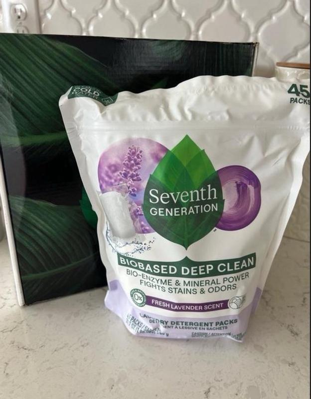 Laundry Detergent Packs - Fresh Lavender | Seventh Generation