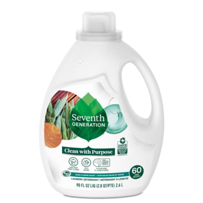 Liquid Laundry Detergent - Sage & Cedar | Seventh Generation