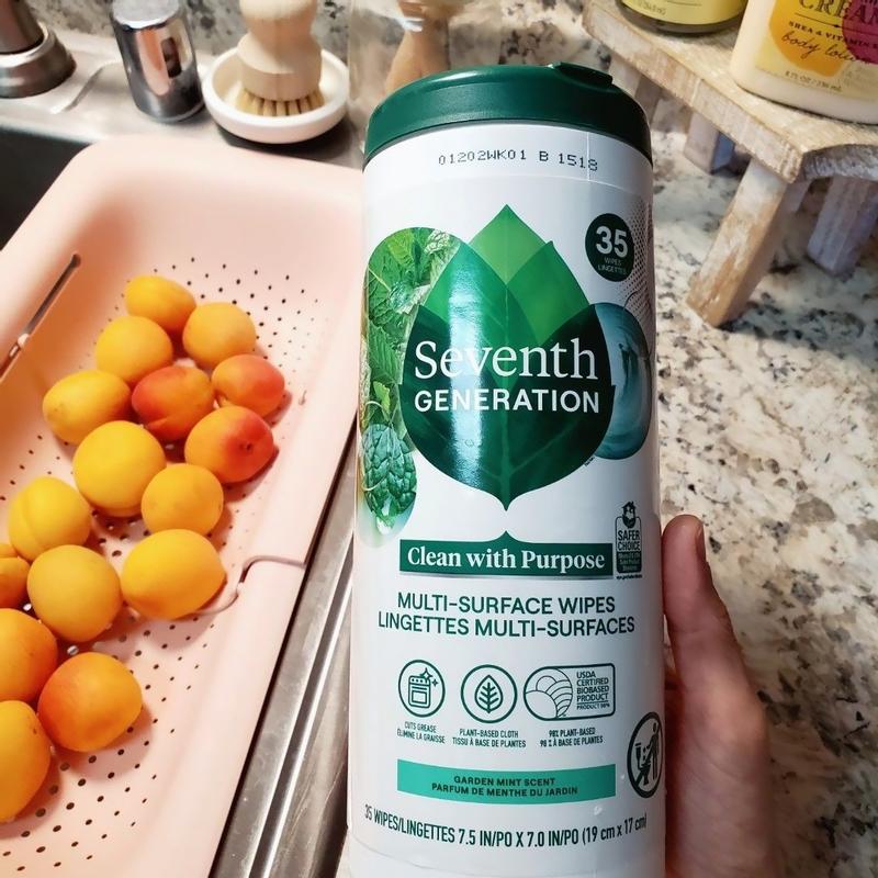 Multi-Surface Wipes - Garden Mint | Seventh Generation