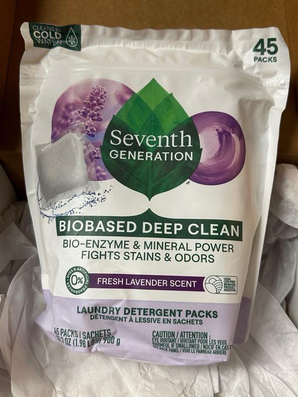 Laundry Detergent Packs - Fresh Lavender | Seventh Generation