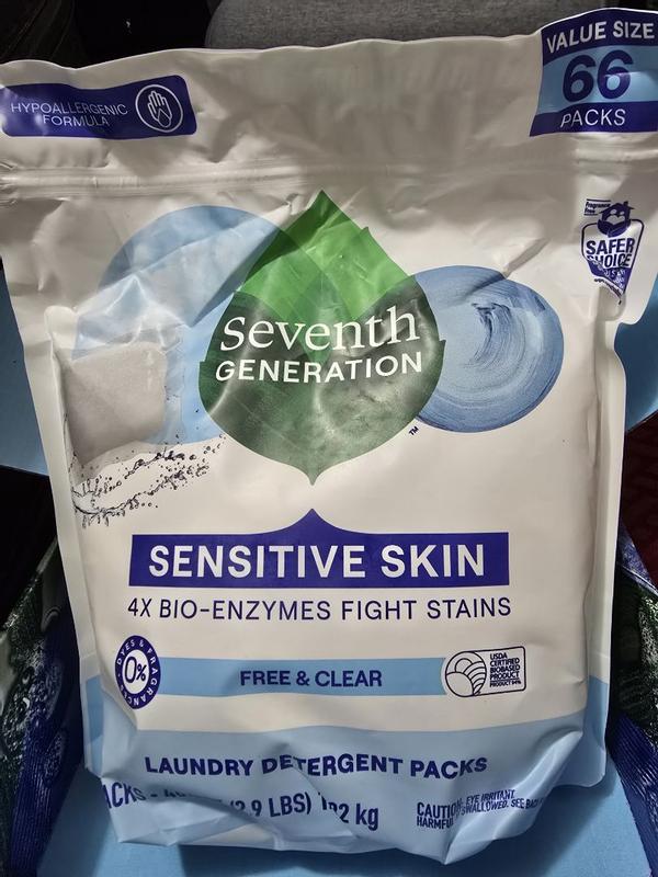 Seventh Generation Laundry Detergent Packs Fresh Citrus 42 count