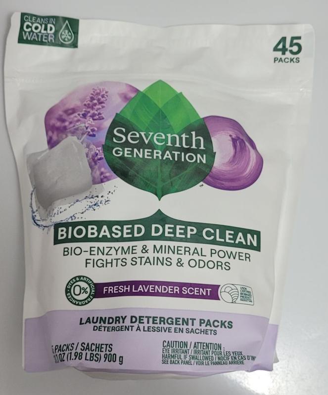 Laundry Detergent Packs - Fresh Lavender | Seventh Generation