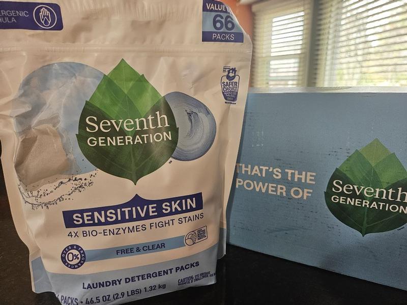 Laundry Detergent Packs - Free & Clear | Seventh Generation
