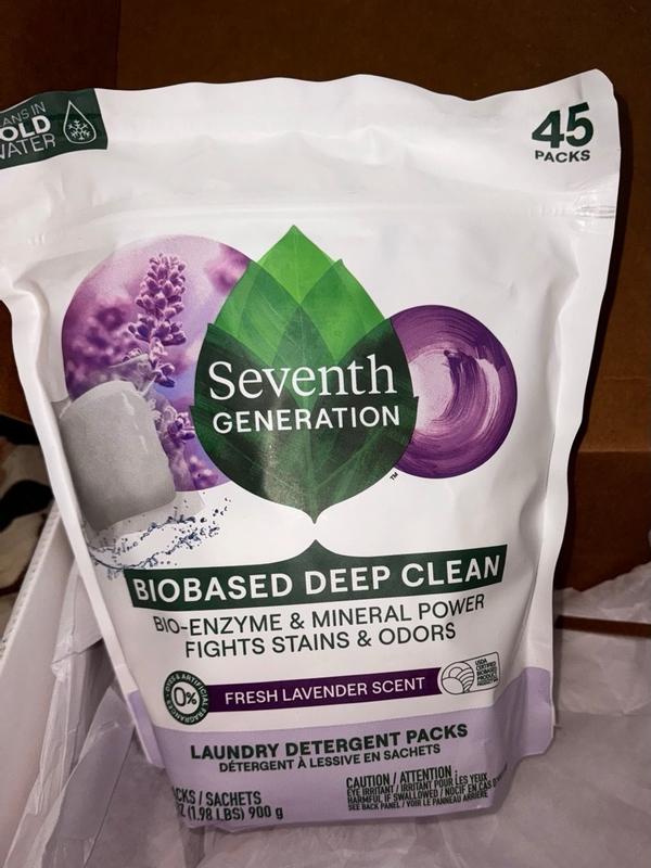 Laundry Detergent Packs - Fresh Lavender | Seventh Generation