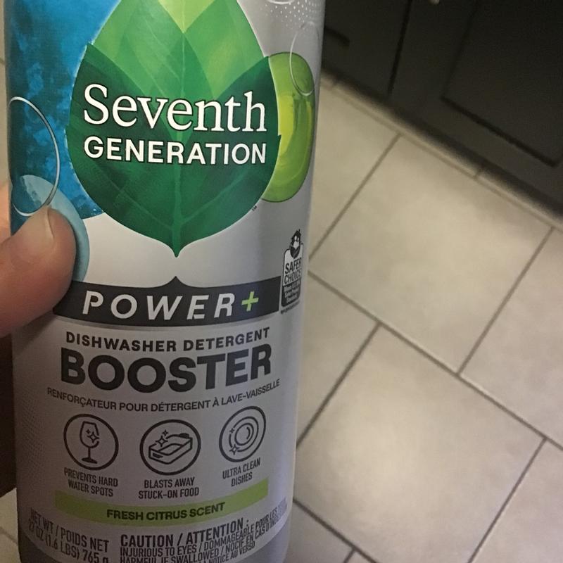 Power+™ Dishwasher Detergent Booster - Fresh Citrus | Seventh