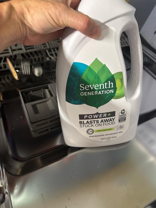 Power+™ Dishwasher Detergent Gel - Fresh Citrus | Seventh Generation