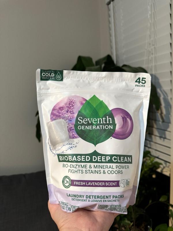 Laundry Detergent Packs - Fresh Lavender | Seventh Generation