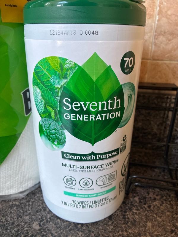 Multi-Surface Wipes - Garden Mint | Seventh Generation