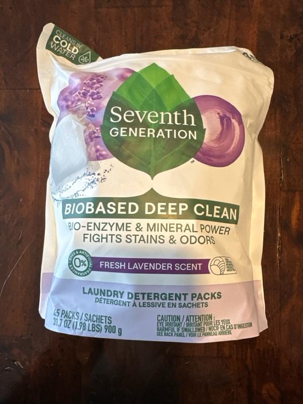 Laundry Detergent Packs - Fresh Lavender | Seventh Generation
