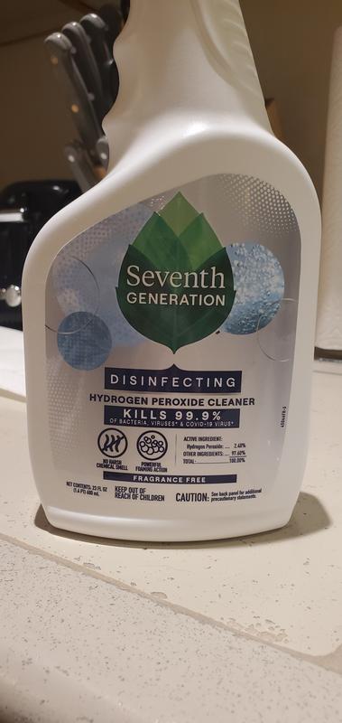 Disinfecting Hydrogen Peroxide Cleaner - Fragrance Free | Seventh