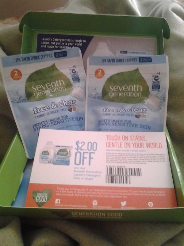 Seventh generation best sale free baby samples