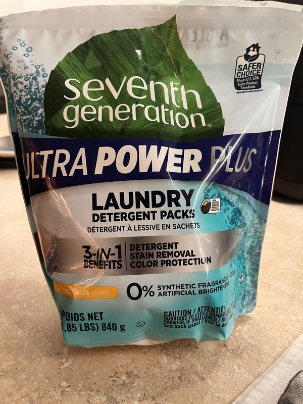 Power+™ Laundry Detergent Packs - Clean Scent | Seventh Generation