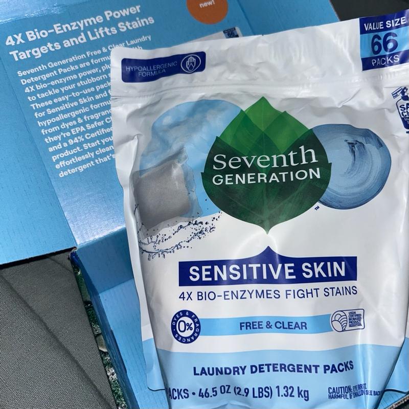 Seventh Generation Laundry Detergent Packs Fresh Citrus 42 count