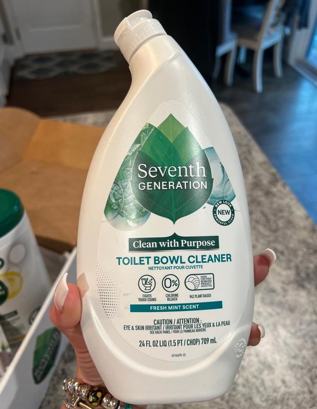 Seventh Generation Mint Toilet Bowl Cleaner - 24 Fl Oz : Target