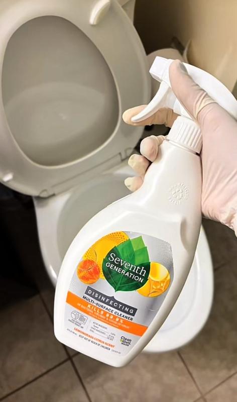 Disinfecting Bathroom Cleaner - Lemongrass Citrus | Seventh Generation