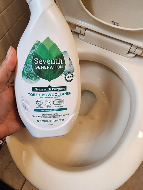 Seventh Generation Mint Toilet Bowl Cleaner - 24 Fl Oz : Target