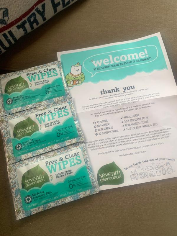 Seventh Generation™ Free and Clear 64Count Baby Wipes buybuy BABY