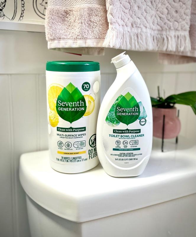 Multi-Surface Wipes - Lemon Zest | Seventh Generation