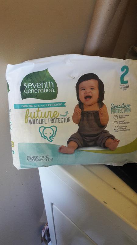 Seventh generation diapers size 3 store 155 ct