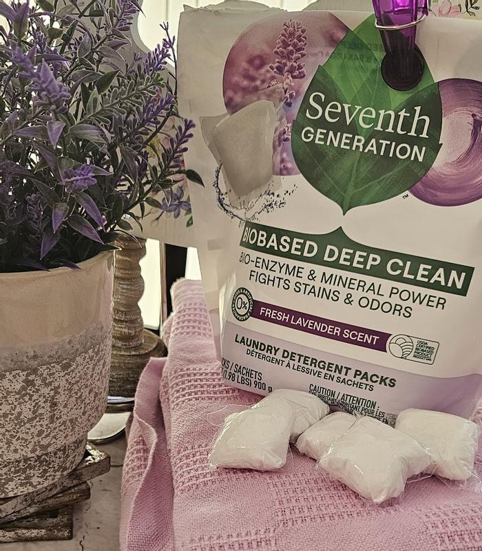 Laundry Detergent Packs - Fresh Lavender | Seventh Generation